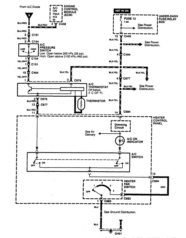 Acura Integra  1995 - 1997  - Wiring Diagrams