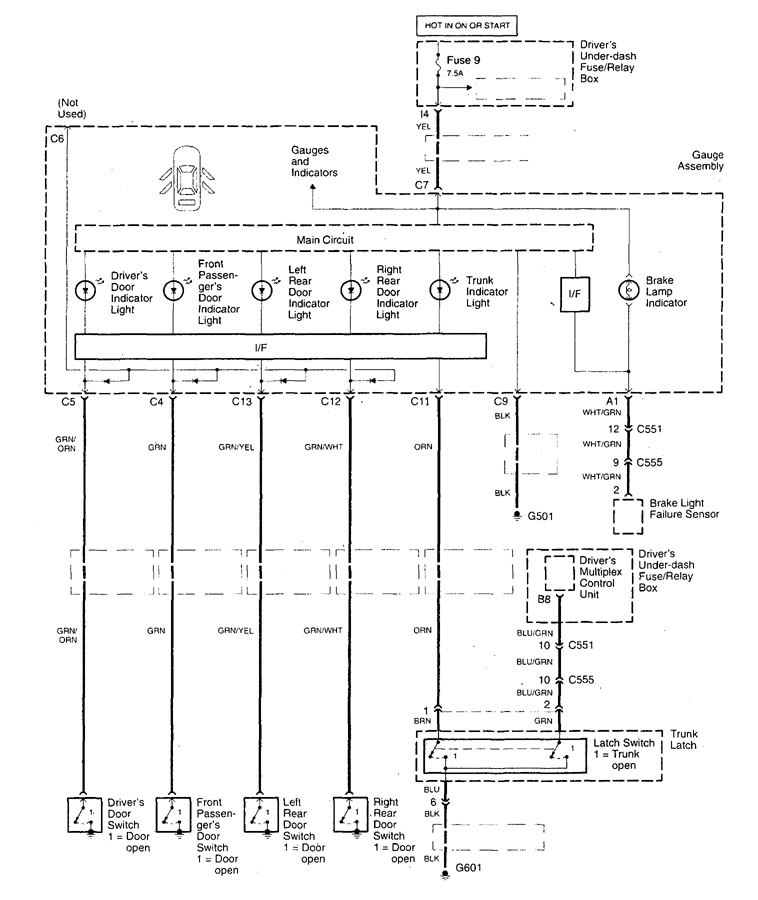 Acura Tl  1999  - Wiring Diagrams