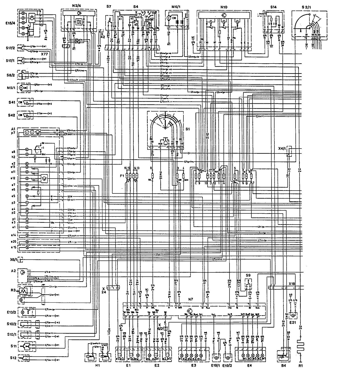 1974 Mercede Benz Wiring Diagram - 88 Wiring Diagram