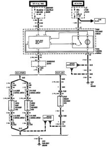 GMC Sierra 1500 – wiring diagrams – power lumbar (bench seat)