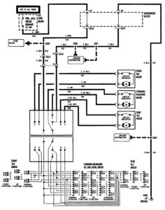 GMC Sierra 1500 – wiring diagrams – power seat 