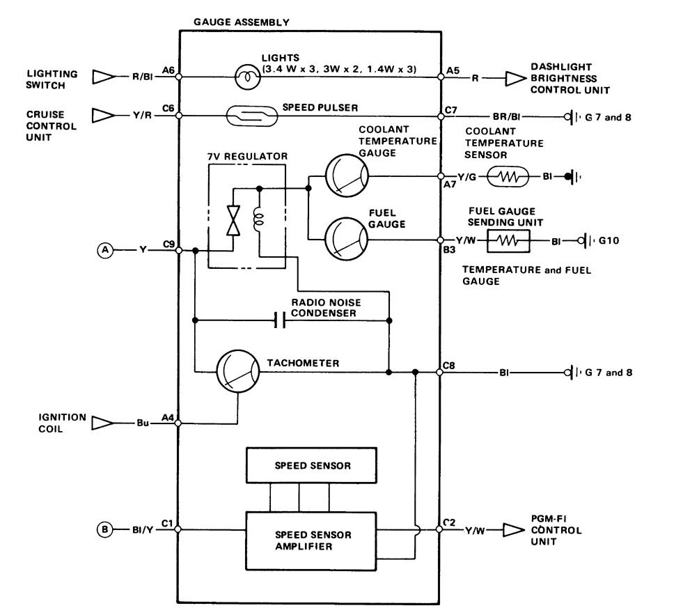 Complete Wiring Diagram 94 Acura Integra
