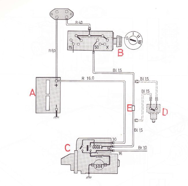 Volvo 240  1975  - Wiring Diagrams