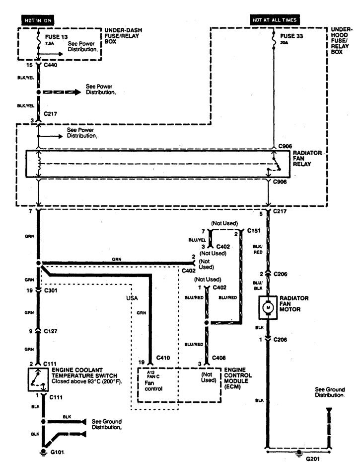 Cooling Fan Relay Wiring Diagram from www.carknowledge.info