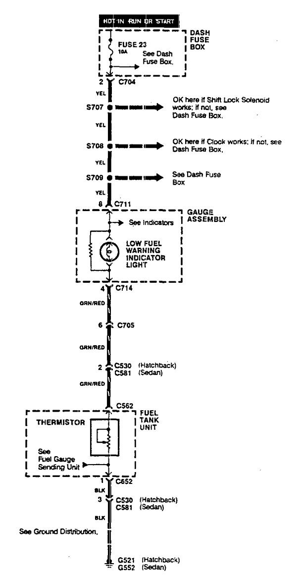Acura Integra  1990  - Wiring Diagrams