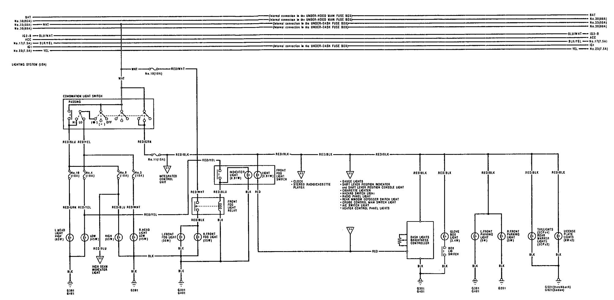 Acura Integra Wiring from www.carknowledge.info