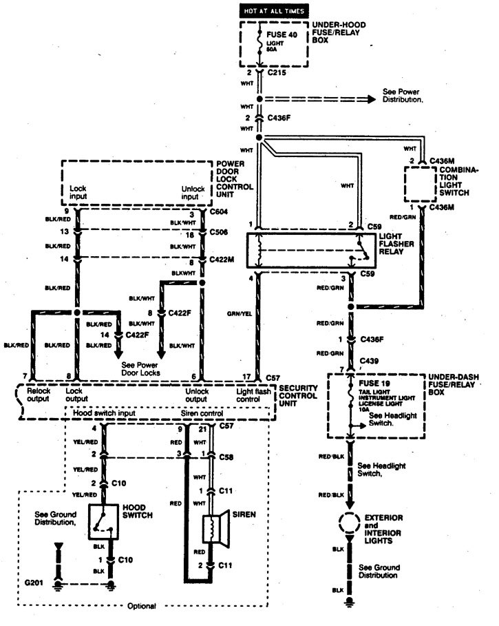 Acura Integra Alarm Wiring Diagram - Wiring Diagram Networks