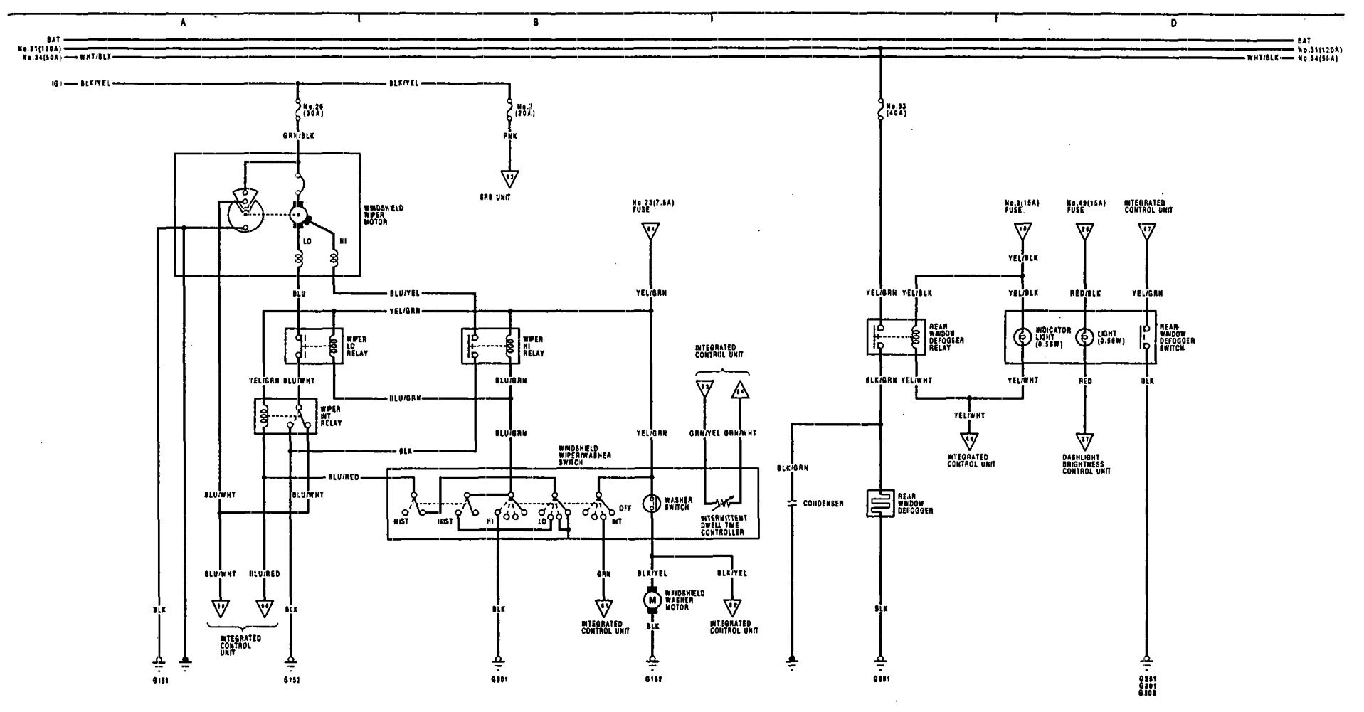 1991 Legend Wiring Diagram - Wiring Diagram Schema