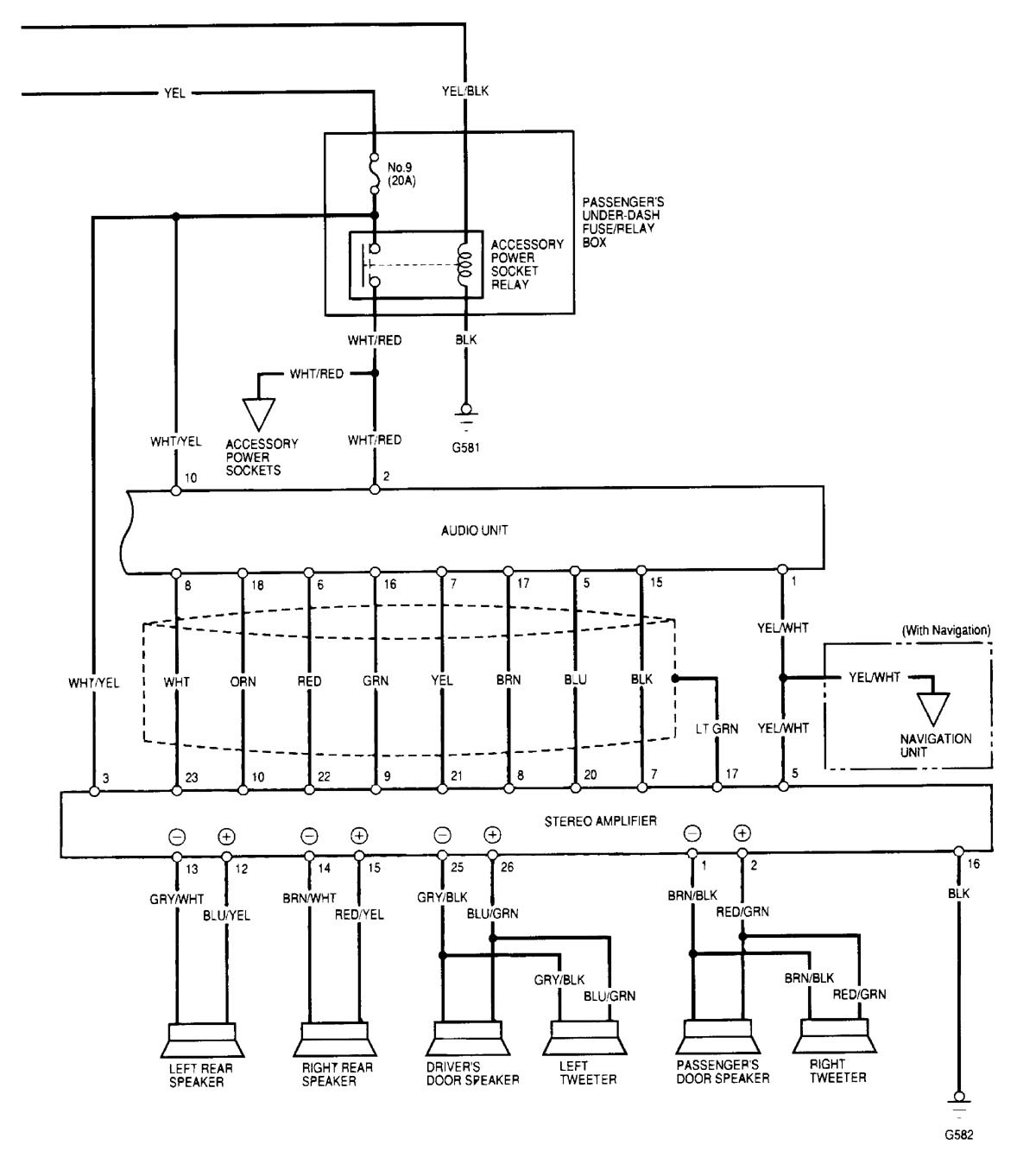 Acura Tl  2000 - 2001  - Wiring Diagrams