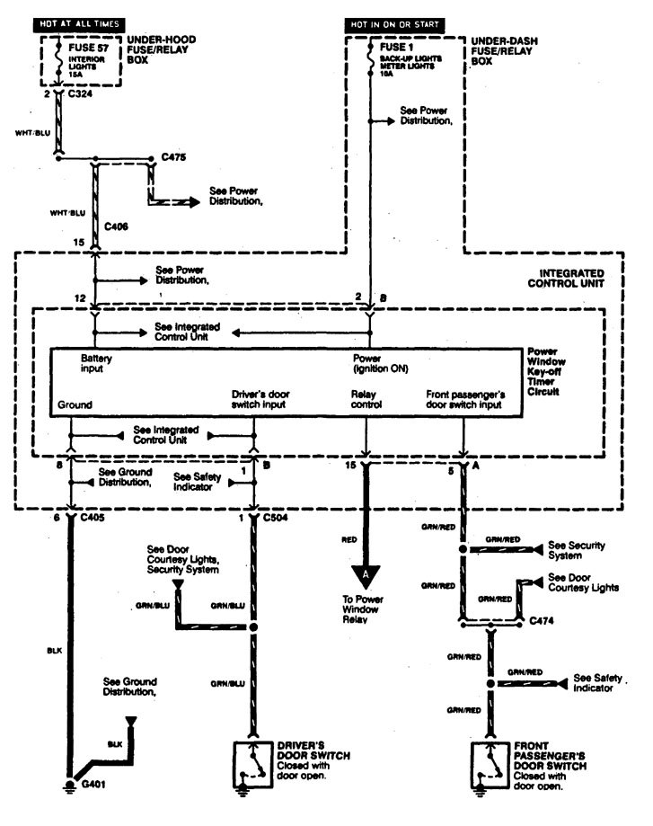 Acura Tl  1997  - Wiring Diagrams