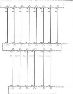 Acura TL - wiring diagram - audio (part 2)