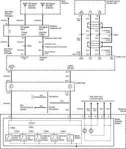 Acura TL - wiring diagram - audio (part 5)