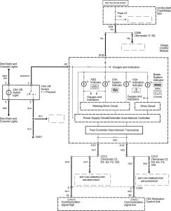 Acura TL - wiring diagram - brake controls (part 2)