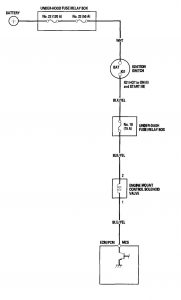 Acura TL - wiring diagram - engine mount control