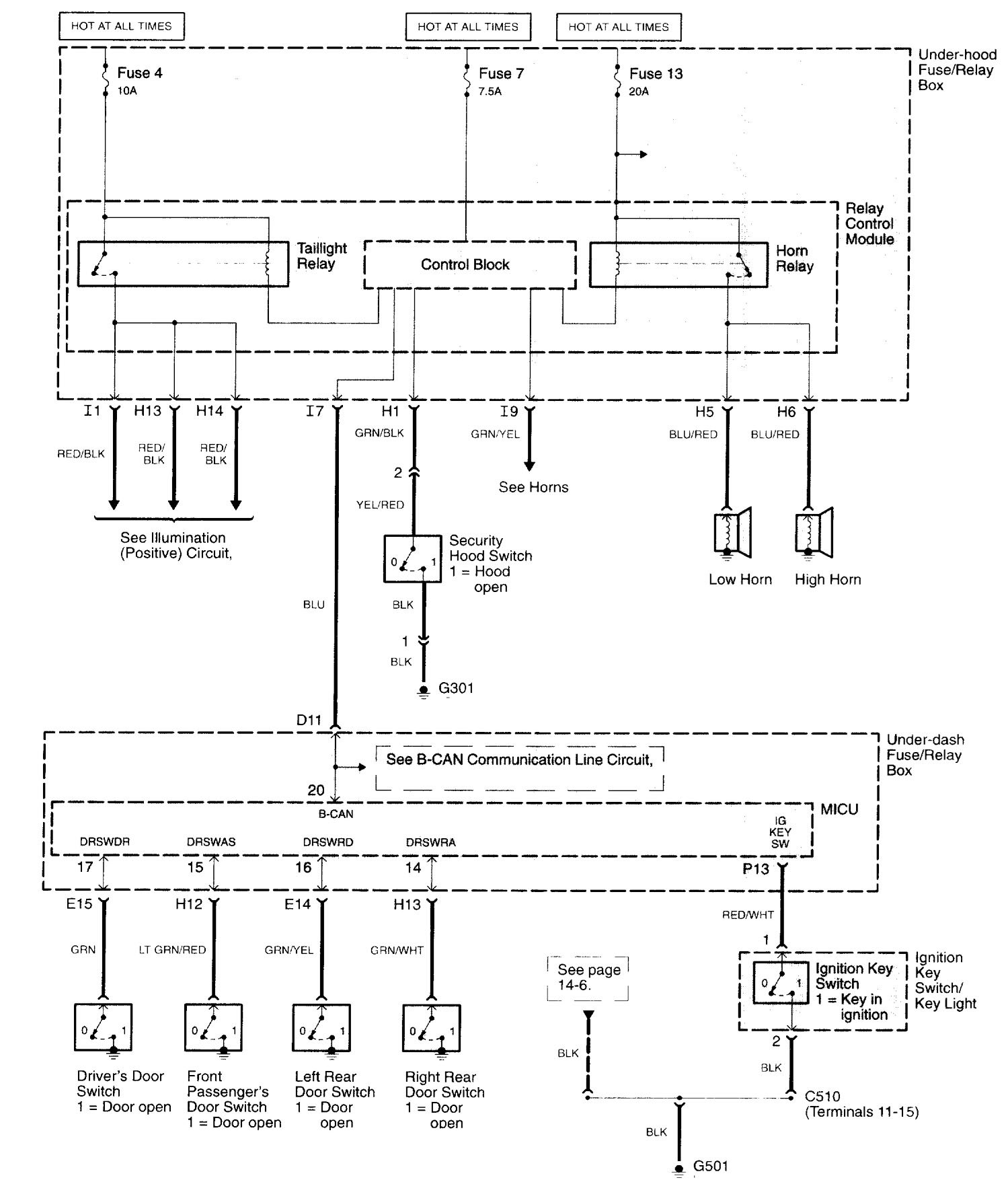 Acura Tl  2003 - 2005  - Wiring Diagrams