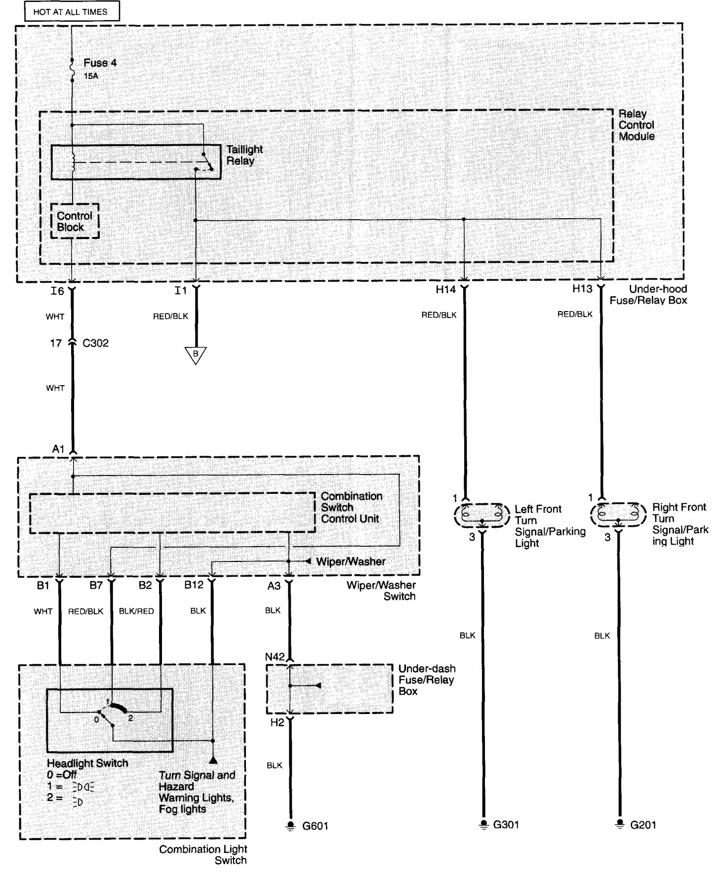 License Plate Light Wiring Diagram from www.carknowledge.info