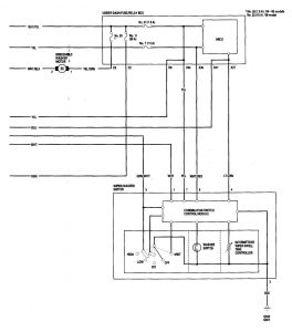 Acura TL - wiring diagram - wiper/washer (part 2)