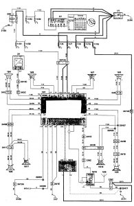 Volvo 850 - wiring diagram - audio (part 3)