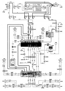 Volvo 850 - wiring diagram - audio (part 4)