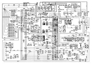 Volvo 850 - wiring diagram - fuel controls (part 1)