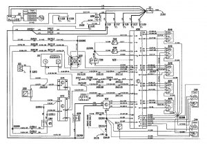 Volvo 850 - wiring diagram - HVAC controls (part 3)
