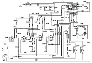 Volvo 850 - wiring diagram - interior lighting