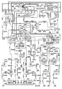 Volvo 850 - wiring diagram - security/anti-theft (part 3)
