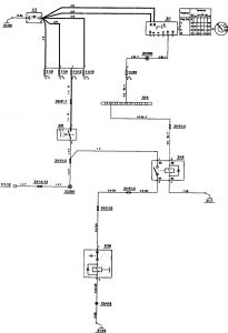 Volvo 850 - wiring diagram - shift interlock