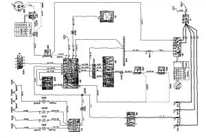 Volvo 850 - wiring diagram - speed controls (part 1)