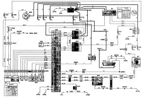 Volvo 850 - wiring diagram - transmission control (part 2)