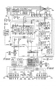 Volvo 850 - wiring diagram - warning indicators