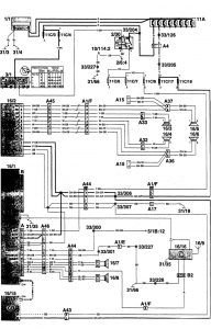 Volvo 960 - wiring diagram - audio (part 4)