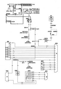 Volvo 960 - wiring diagram - heater (part 3)