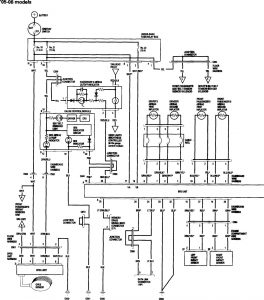 Acura TL - wiring diagram - air bags (part 1)