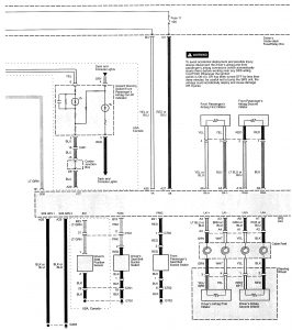 Acura TL - wiring diagram - air bags (part 2)