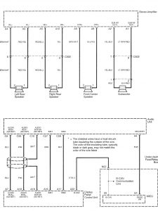 Acura TL - wiring diagram - audio (part 4)