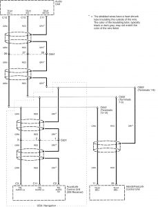 Acura TL - wiring diagram - audio (part 6)