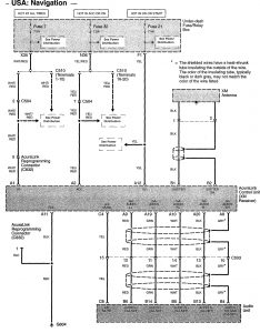 Acura TL - wiring diagram - audio (part 4)