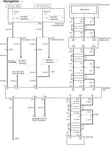 Acura TL - wiring diagram - audio (part 1)