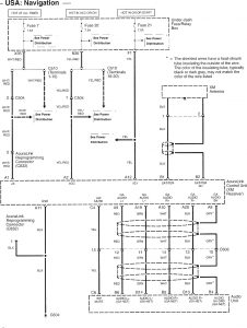 Acura TL - wiring diagram - audio (part 4)