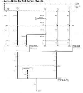 Acura TL - wiring diagram - audio (part 2)