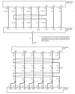 Acura TL - wiring diagram - audio (part 7)