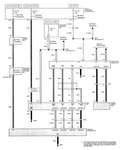 Acura TL - wiring diagram - automatic electronic compass