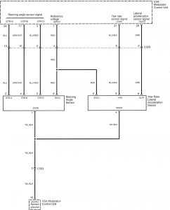 Acura TL - wiring diagram - brake controls (part 4)