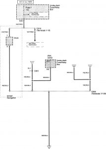 Acura TL - wiring diagram - console lamp (part 6)