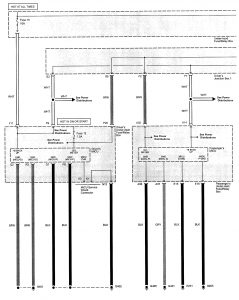 Acura TL - wiring diagram - dashboard integrated -central electronic (part 1)
