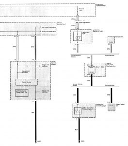Acura TL - wiring diagram - dashboard integrated -central electronic (part 2)
