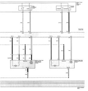 Acura TL - wiring diagram - integrated memory system (part 4)