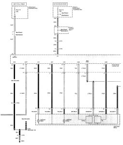 Acura TL - wiring diagram - integrated memory system (part 7)