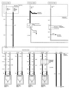 Acura TL - wiring diagram - electronic stability control (part 1)